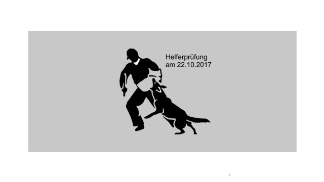 Helferprüfung am 22.10.2017